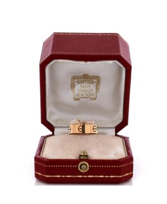 Love Band Ring 18K Gold