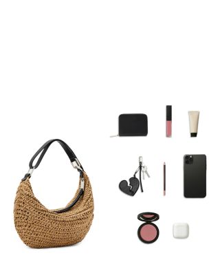 Luna Micro Raffia Handbag