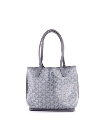 Mini Anjou Reversible Tote Coated Canvas