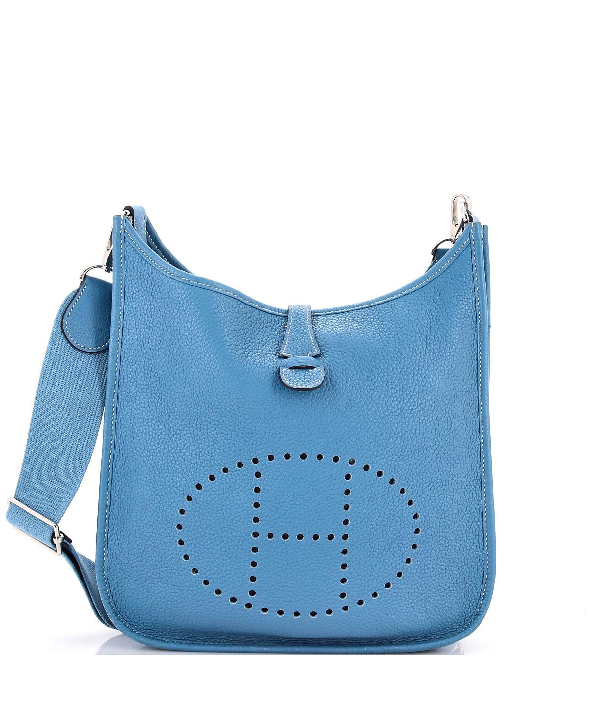 Pre-Owned HERMES Pm Evelyne Bag Gen Iii Clemence