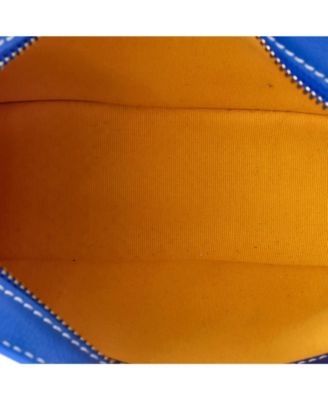 Hirondelle Shoulder Bag Coated Canvas and Leather