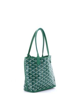 Mini Anjou Reversible Tote Coated Canvas