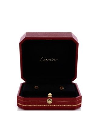 Love Stud Earrings 18K Gold