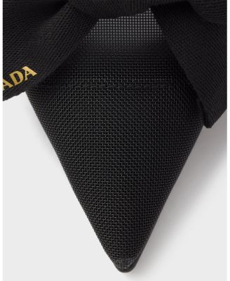 Women's Mesh Fabric Slingback Pumps