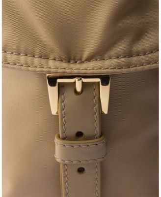 Explore Large Re-Nylon and Leather Bag