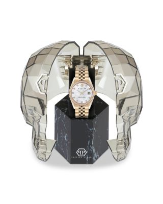 Date Superlative Crystal Watch, 34mm