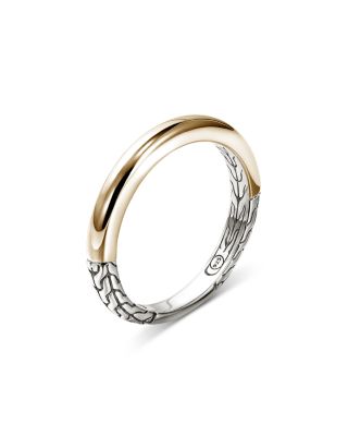 14K Yellow Gold & Sterling Silver JH Essentials Two-Tone Band