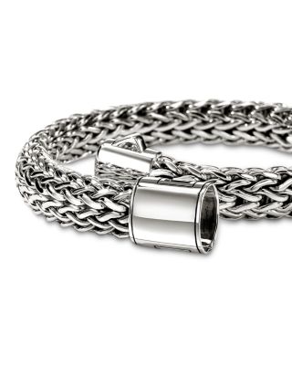 JOHN HARDY Sterling Silver Icon Woven Link Bracelet, 10.5mm
