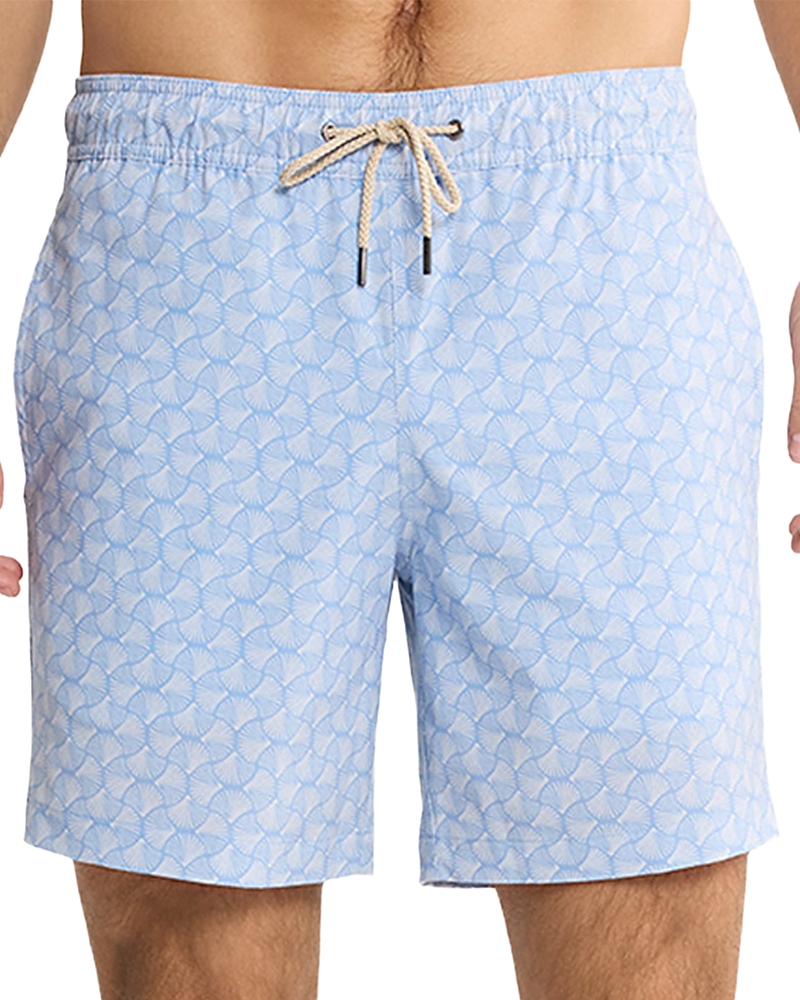 Fair Harbor Bayberry 7 Printed Swim Trunks