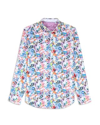 Vacation Fund Woven Graphic Shirt