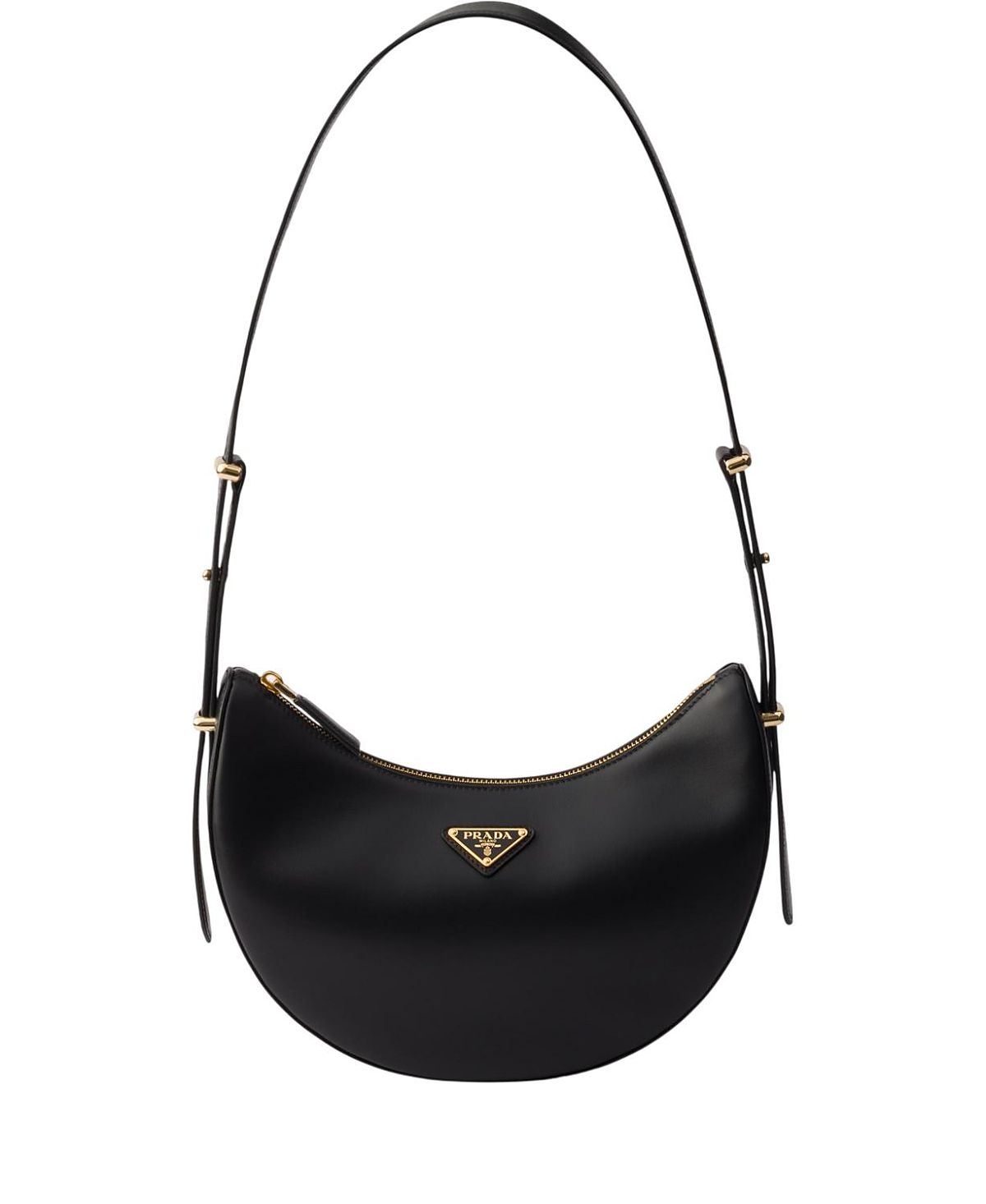 Prada Arque Small Leather Shoulder Bag