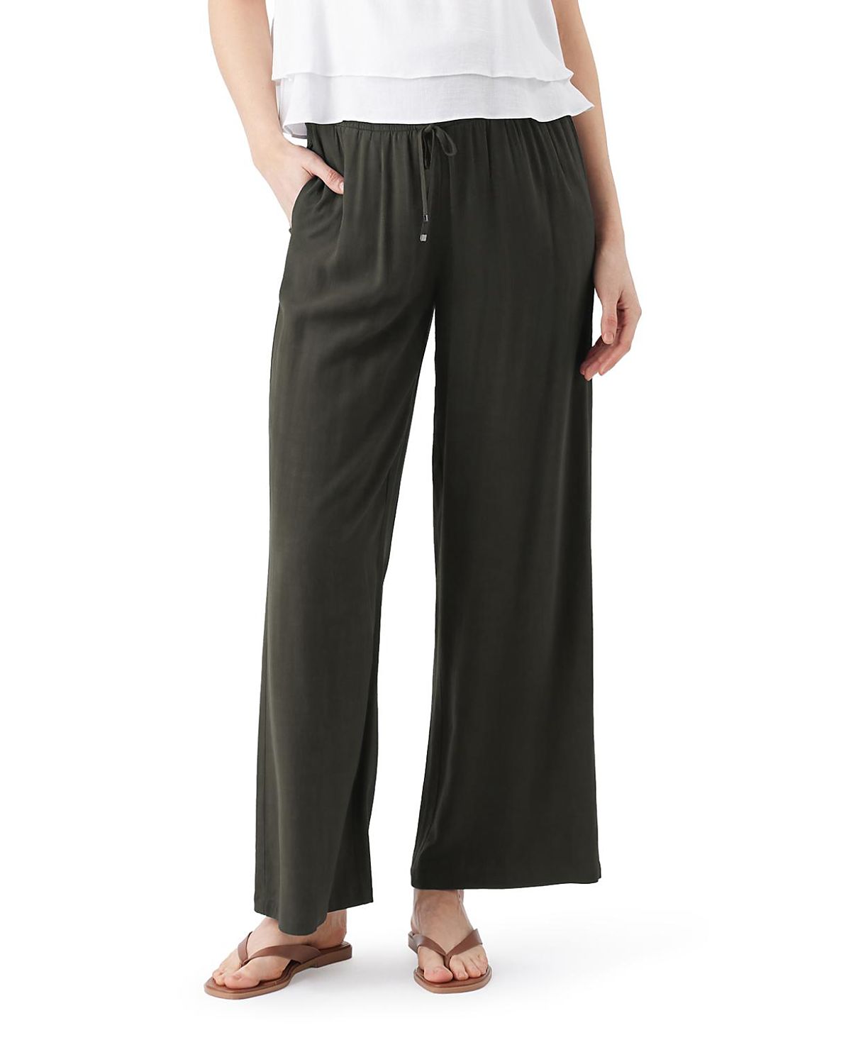 Ripe Maternity Wide Leg Tencel Pant