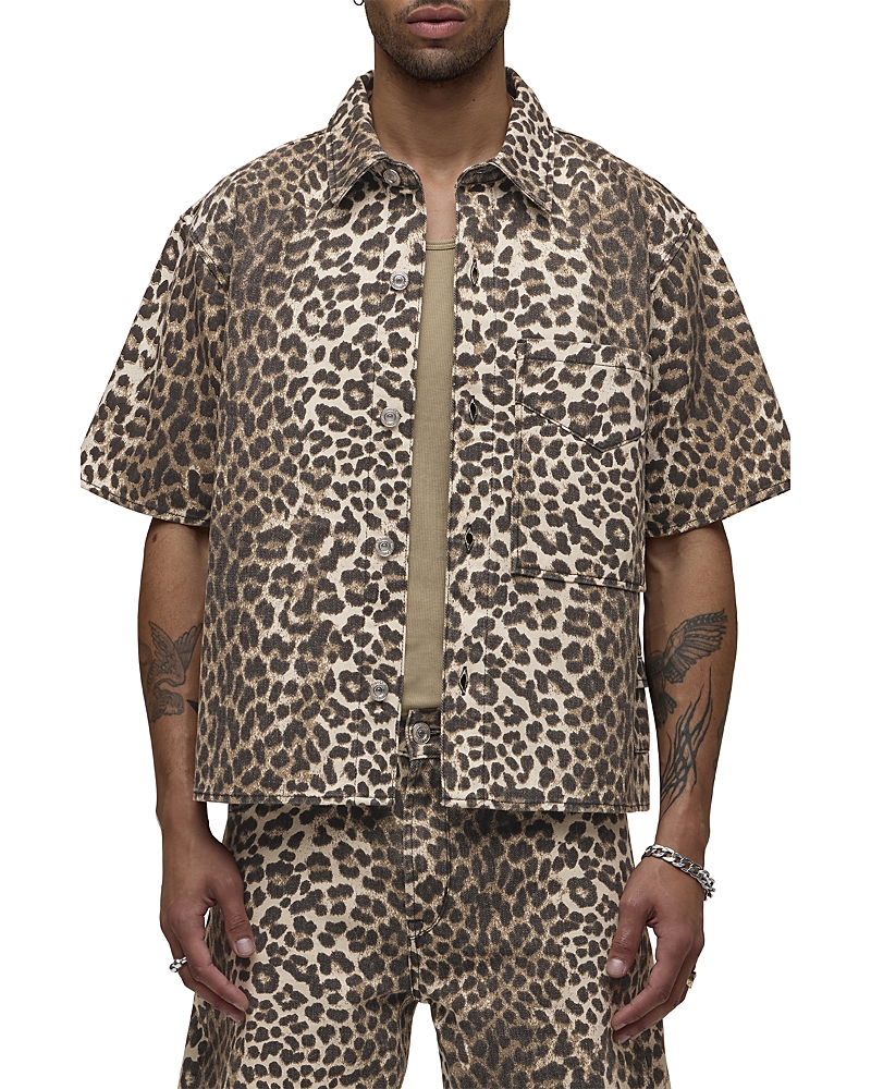 Hudson Rex Cheetah Short Sleeve Shirt