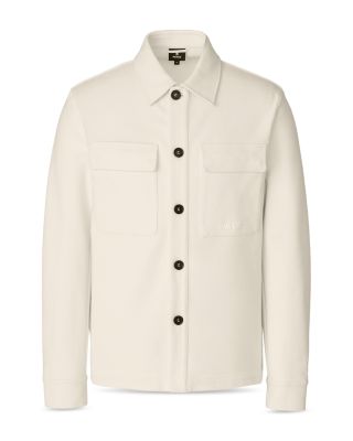 Porter-K Brushed Knit Shirt Jacket