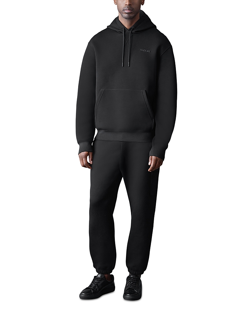 Mackage Kolton-z Double-Face Jersey Logo Hoodie