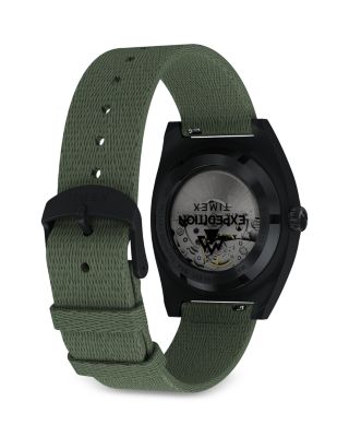 Expedition&reg; Capstone Automatic Fabric Strap Watch, 39mm