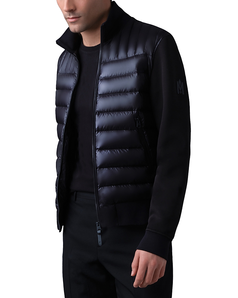 Mackage Collin-r Nano Down Mixed Media Bomber Jacket