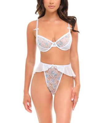 Elena Embroidered Bra Set