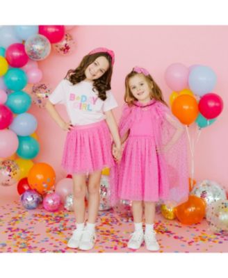 Girls' Raspberry Rhinestone Tutu - Baby, Little Kid, Big Kid
