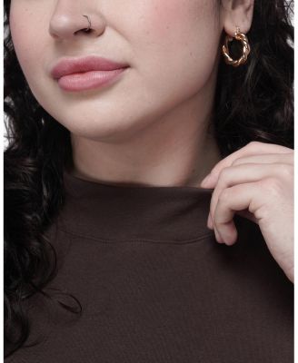  Plus The Everyday Mock Neck Tee