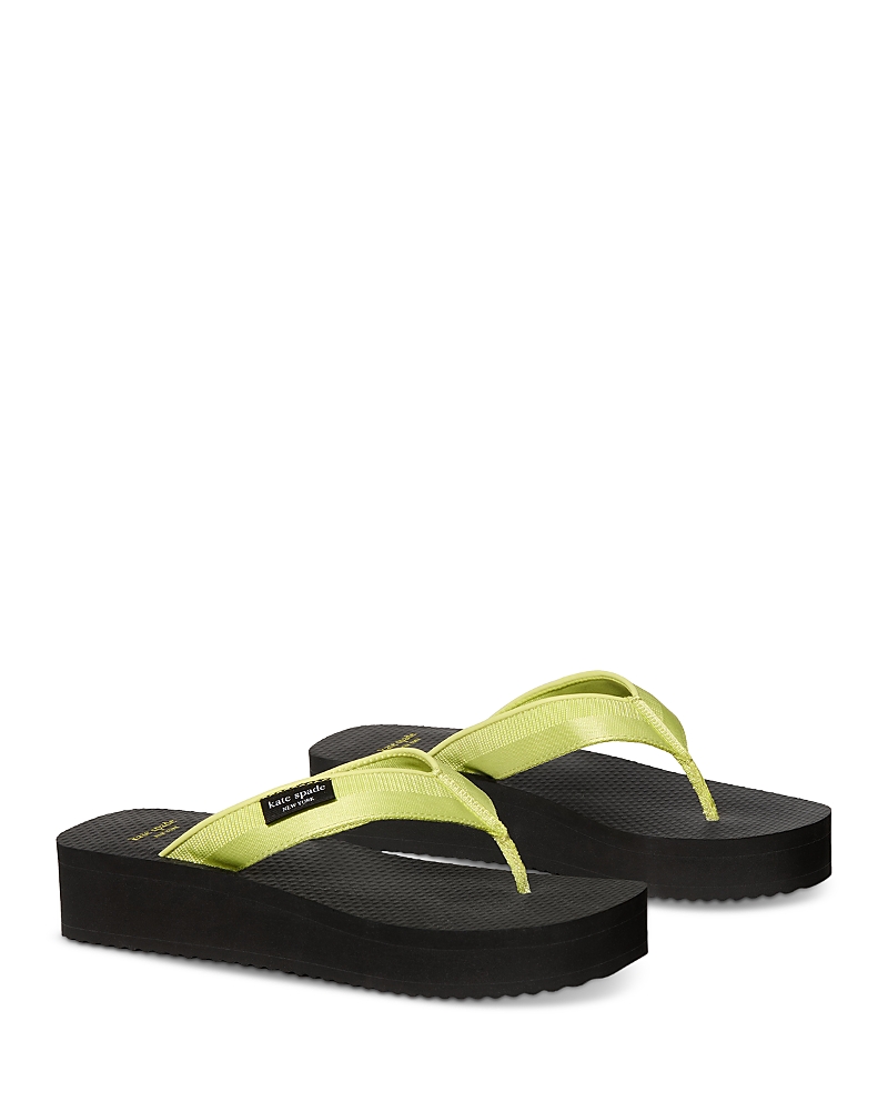 kate spade new york Women's Sam Icon Platform Flip Flops