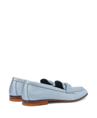  Women's Tumbled Leather Penny Loafer