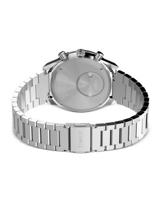 Q Timex Chronograph Stainless Steel Bracelet Watch, 40mm