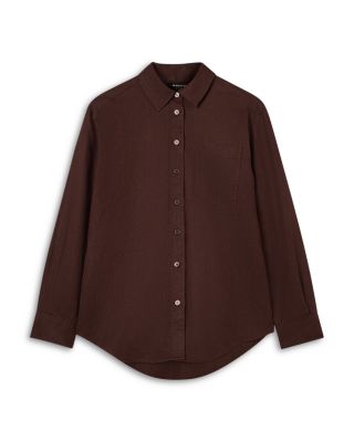 トップス cantate Essential Linen Shirt 48 Whistles Ultimate Linen Shirt | Bloomingdale's Women