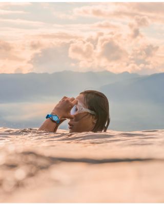 Deepwater Meridian 200 HNBR Rubber Strap Watch, 38mm