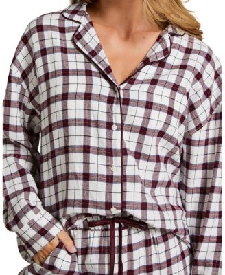 Flannel Pyjama Top