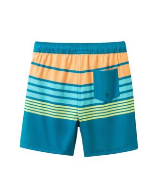  Stripe Comfort-Stretch Lined Boardshort - Big Kid