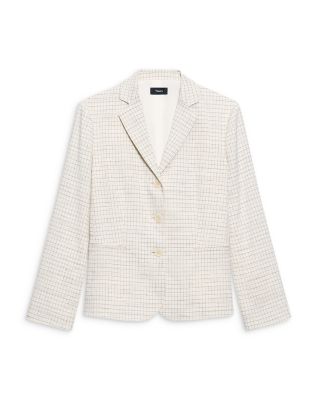 Slim Check Blazer