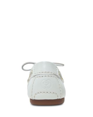 Women's Leather Boat Shoe Loafers