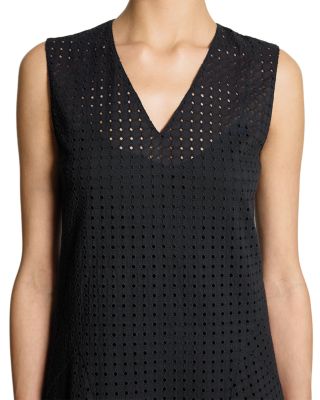 Eyelet Embroidered Midi Dress