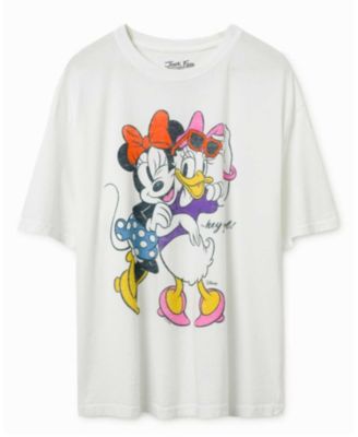  Women's Minnie and Daisy Hey Girl Oversized Tee