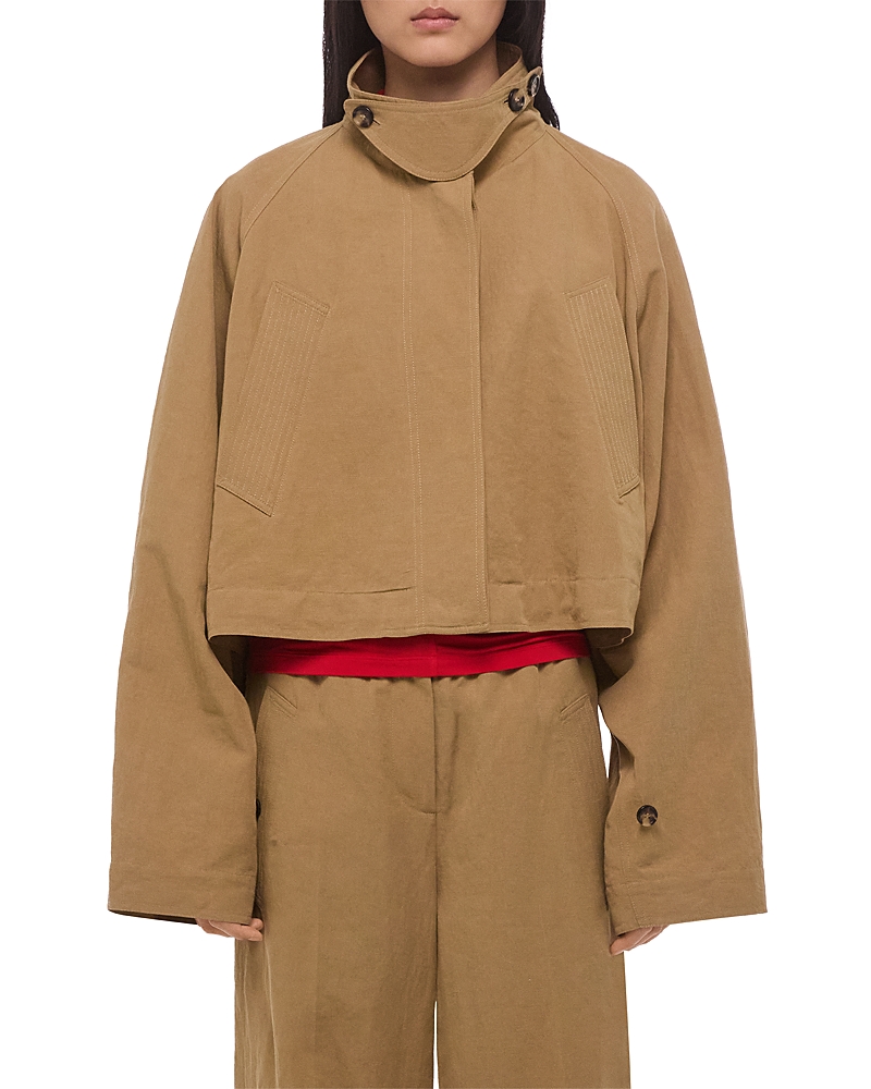 Helmut Lang Cropped Sandw Trench Coat