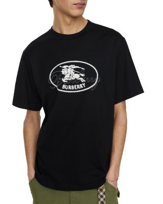 Knight Stamp Cotton T Shirt
