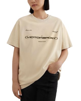 Motorsport Unisex Logo Crewneck T-Shirt