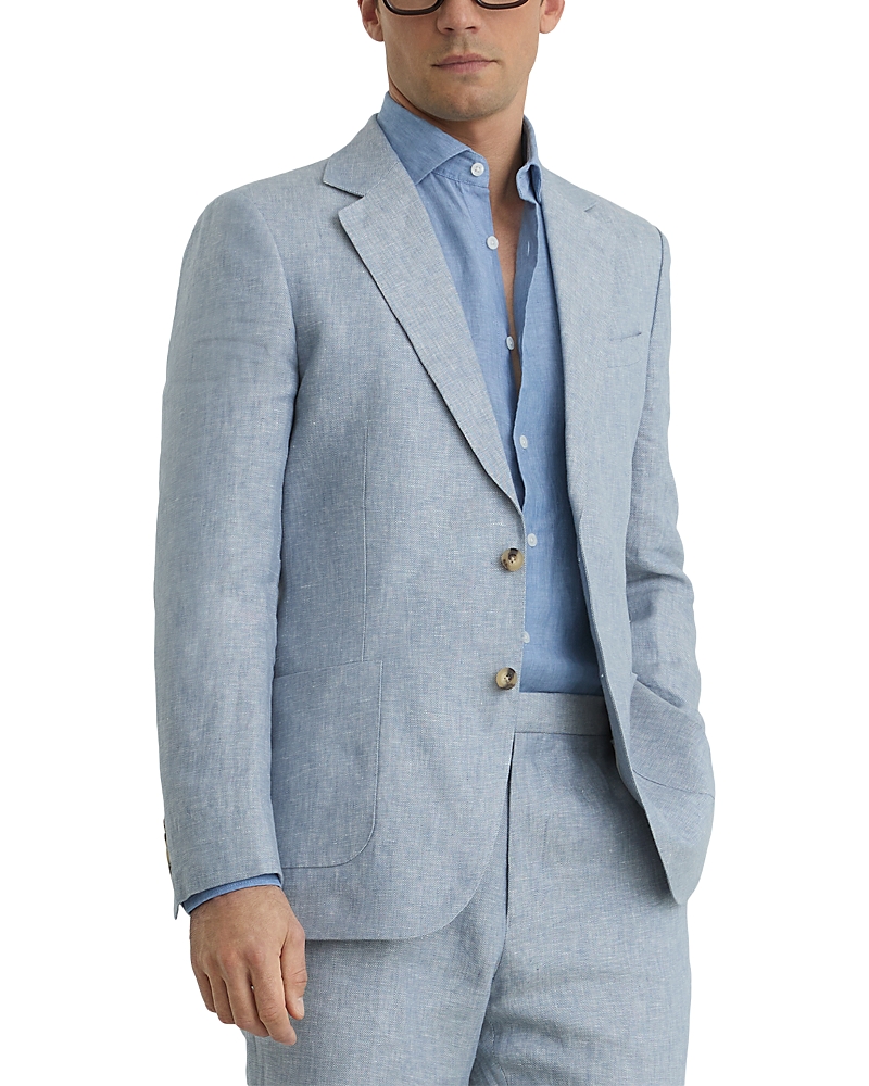 Reiss Tailored Fit Linen Twill Blazer
