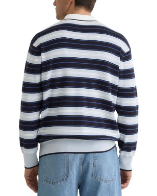 Relaxed Fit Stripe Polo Shirt