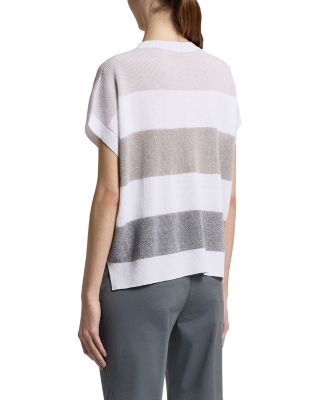 Linen & Cotton Blend Sweater