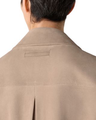 Sabbia Oasi Leather Blouson Jacket
