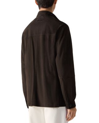 Conte Leather Chore Jacket