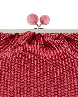 Pasticcino Medium Raffia Effect Handbag