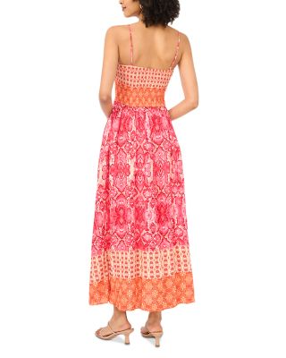 Smocked Bodice Maxi Dress