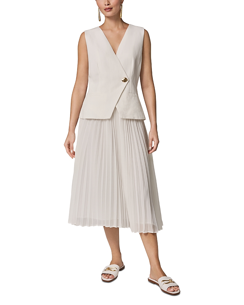 Donna Karan New York Asymmetric Vest Dress