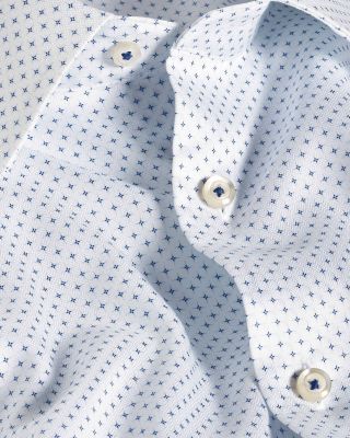 Trim Fit Neat Print Dress Shirt