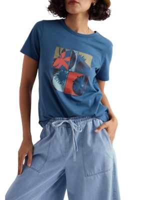 Seasalt Cornwall Women's Printing Ink T-shirt