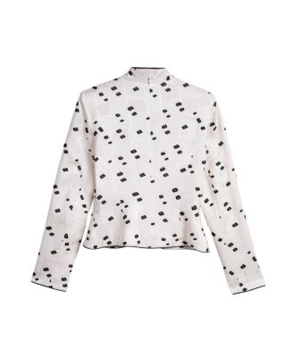  Printed Tailored Jacket