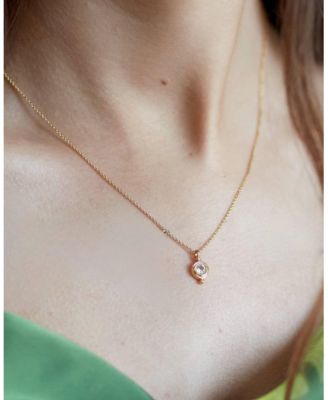  Birthstone Pendant Necklace